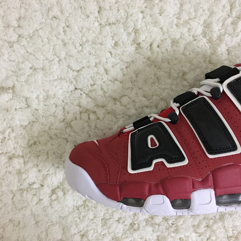 Authentic Nike Air More Uptempo RED Black